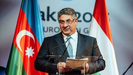 Macarıstanda “Bakı-2015”Avropa Oyunlarının təqdimatı keçirilib - FOTOLAR