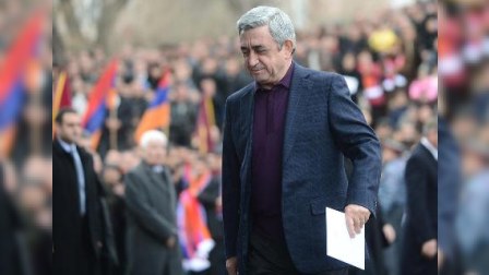 Ermənistan parlamentində Sərkisyanın impiçment məsələsi qaldırıldı