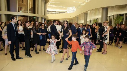 Leyla Əliyevanın  əsərləri Heydər Əliyev Mərkəzində - FOTOLAR