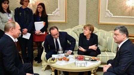 Merkel “Normand dördlüyü”nü Berlinə dəvət edib