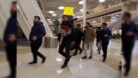 Sami Yusif Bakıya gəldi - FOTOLAR