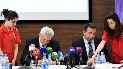 “Bakı 2015” daha bir tərəfdaşla müqavilə imzaladı - FOTO
