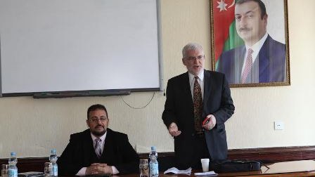 ABŞ-ın Corctaun Universitetinin keşişi BDU-da olub