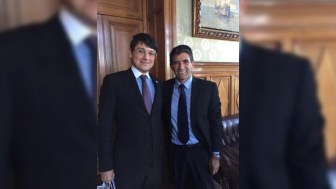 Deputatlar Uruqvayın vitse prezidenti ilə görüşüblər - FOTO