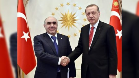 Zakir Qaralov Ərdoğanla görüşdü 
