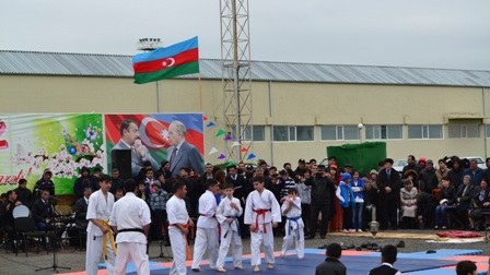 Füzulidə Novruz bayramı münasibəti ilə ümumrayon şənliyi keçirilib