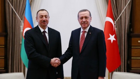 Prezidentlər görüşüblər