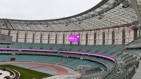 Bakı Olimpiya Stadionunun açılışı oldu - FOTOLAR