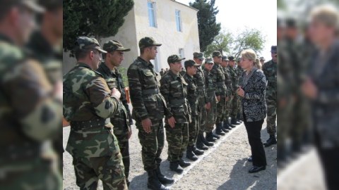 Millət vəkilləri Toğanadakı hərbi hissəyə getdilər