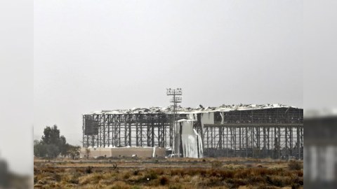 Səna aeroportu fəaliyyət qabiliyyətini itirib 