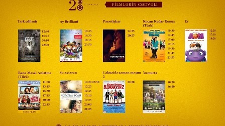 Kinoteatrlar Kəlbəcərin işğalını unutdu - FOTOLAR