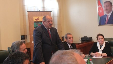 Qarabağın Azərbaycanlı İcmasının sədri türk jurnalistlərin suallarını cavablandırdı – FOTOLAR