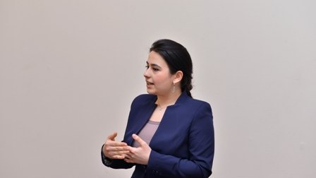 Bakı Ali Neft Məktəbində abituriyentləri ilə görüş keçirilib - FOTOLAR