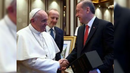 Ərdoğandan Roma Papasına ETİRAZ 
