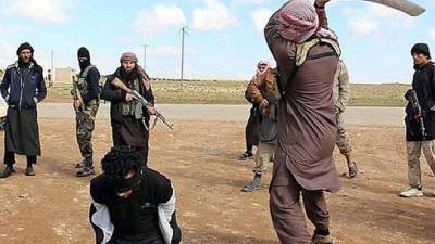 İŞİD-dən daha bir qanlı edam - FOTO