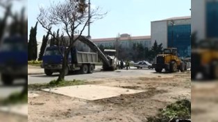 Bakıda iki əsas prospekti birləşdirən küçə təmirə BAĞLANDI 