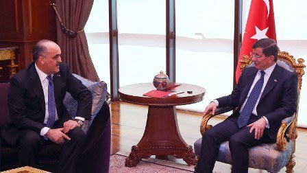 Əhməd Davudoğlunun Səlim Müslümovla GÖRÜŞÜ 