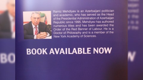 Londonda Ramiz Mehdiyevin kitabının təqdimatı olub
