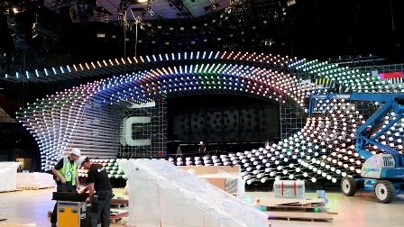 “Avroviziya 2015”in səhnə dizaynı hazırdır - FOTOLAR