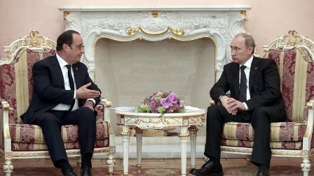 Yerevanda bir araya gələn Putinlə Ollanddan MESAJLAR 