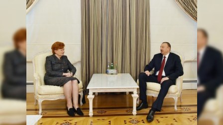 Prezident direktoru qəbul etdi 
