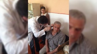 Kürdəmir əhalisi tibbi müayinədən keçdi - FOTO
