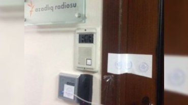 "Azadlıq" radiosunun Bakı bürosunun möhürü açıldı 