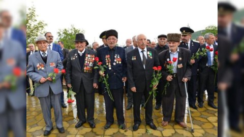 Faşizm üzərində qələbənin 70 illiyi qeyd edildi - FOTO