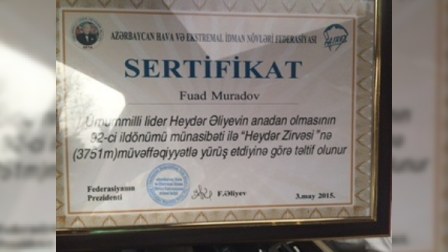 Millət vəkilləri “Heydər Zirvəsi”nə yürüş etdi – FOTO 