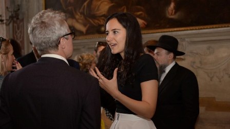 Leyla Əliyeva Venesiyada sərgidə - FOTOLAR 