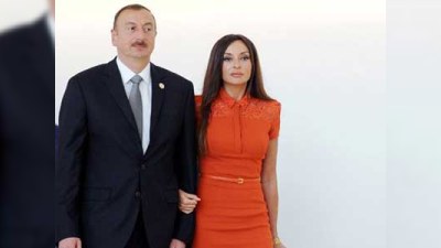 Prezident və xanımı I Avropa Oyunları Parkının açılışında