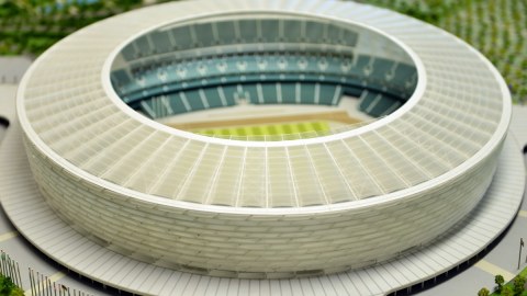 FHN Olimpiya Stadionunu havadan, sudan və qurudan mühafizə edəcək