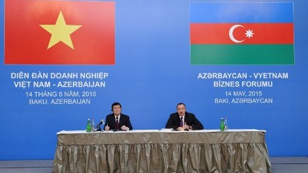  Azərbaycan-Vyetnam biznes-forumunda dövlət başçılarının ÇIXIŞLARI