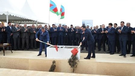 Tərtərdə təməlqoyma mərasimi - FOTO 