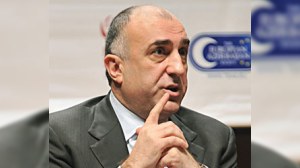 Elmar Məmmədyarov AŞ Nazirlər Komitəsinin iclasında çıxış etdi: "...bu, həll yolu deyil "