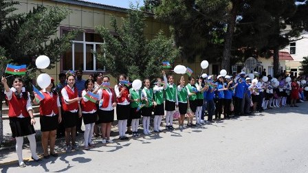 Birinci Avropa Oyunlarının məşəli Ucarda alovlandırıldı – FOTO 