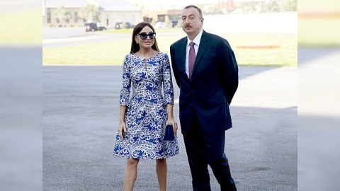 Prezident və xanımı Böyükşor bulvarının açılışında iştirak ediblər 