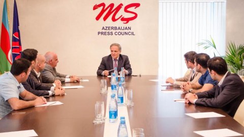 Hərbi diplomatiya kursunun iştirakçıları MŞ-da - FOTO
