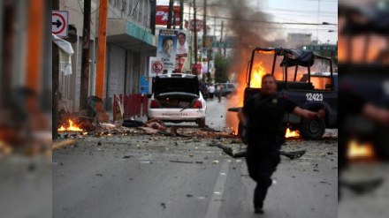 Meksikada polis və narkotacirlər atışdı: 43 nəfər öldü