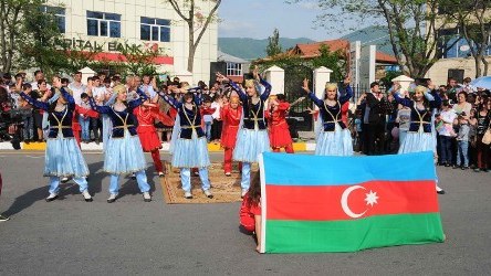 Birinci Avropa Oyunlarının məşəli Zaqatalada - FOTO