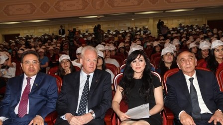 “Bakı-2015”in baş əməliyyat direktoru BDU-da təltif olundu