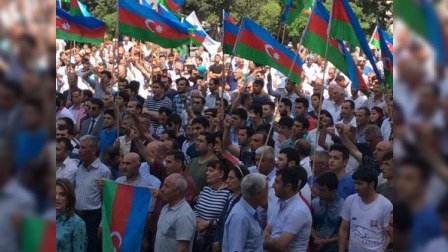 Milli Şura Bakıda mitinq keçirib
