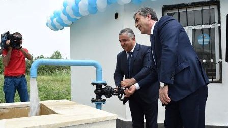 Yardımlının ucqar dağ kəndlərinə içməli su verildi - FOTOLAR