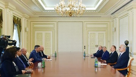 İlham Əliyev Polşanın baş nazirinin müavinini qəbul edib 