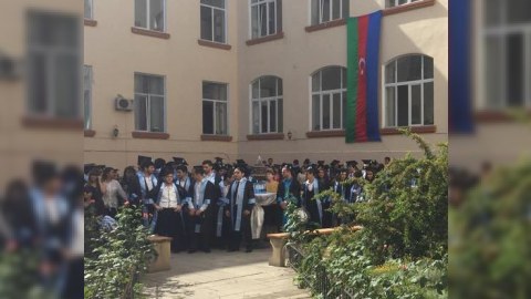 Dövlət İdarəçilik Akademiyasında məzunlarının buraxılışı olub - FOTOLAR