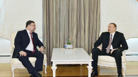 Prezident Aleksis Şahtaxtinskini qəbul edib