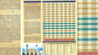 Ramazan ayının TƏQVİMİ 