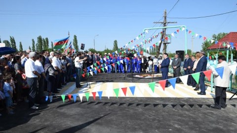 Tovuzun daha bir kəndinə içməli su verildi - FOTO