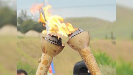 “Bakı-2015” Avropa Oyunlarının məşəli Neft daşlarında