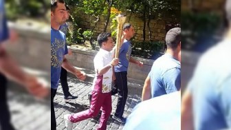 Məşəl İçərişəhərdə - FOTO 